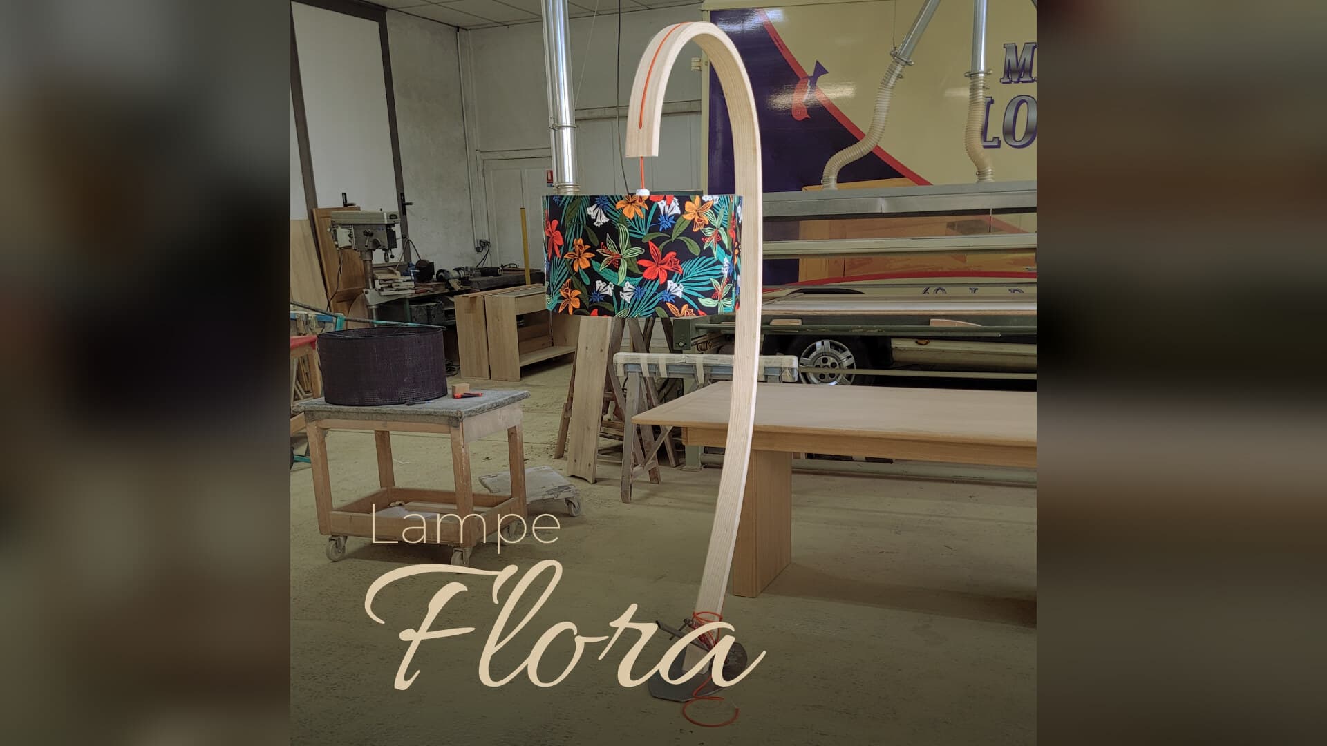 Lampe Flora, Une nouvelle pièce d'atelier